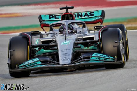Lewis Hamilton, Mercedes, Circuit de Catalunya, 2022