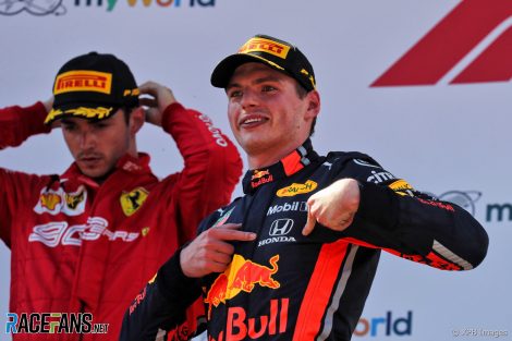 Max Verstappen, Charles Leclerc, Red Bull Ring, 2019