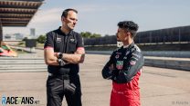 Florian Modlianger, Pascal Wehrlein, Porsche Formula E Gen3 test, Weissach, 2022