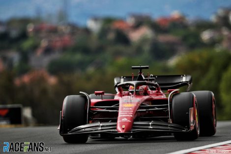 Charles Leclerc, Ferrari, Hungaroring, 2022