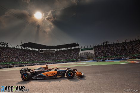 Daniel Ricciardo, McLaren, Autodromo Hermanos Rodriguez, 2022