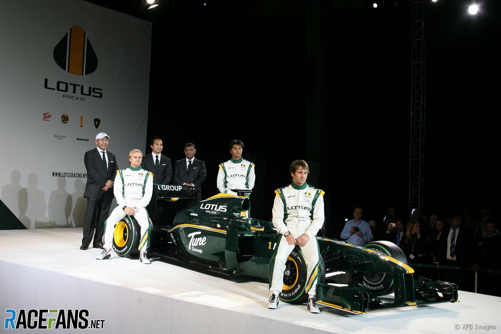 Lotus T127 launch, 2010