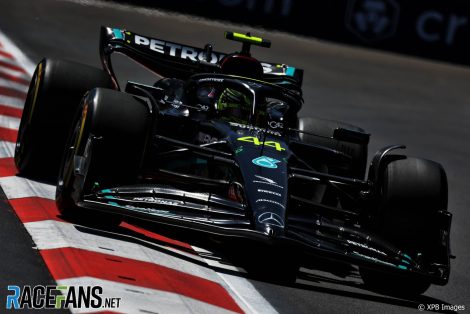 Lewis Hamilton, Mercedes, Baku City Circuit, 2023