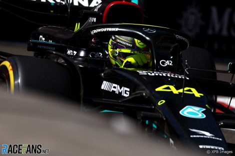 Lewis Hamilton, Mercedes, Baku City Circuit, 2023