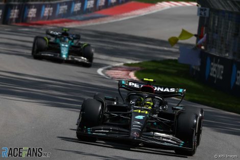 Lewis Hamilton, Mercedes, Circuit Gilles Villeneuve, 2023
