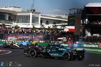 Valtteri Bottas and Lance Stroll collide, Autodromo Hermanos Rodriguez, 2023