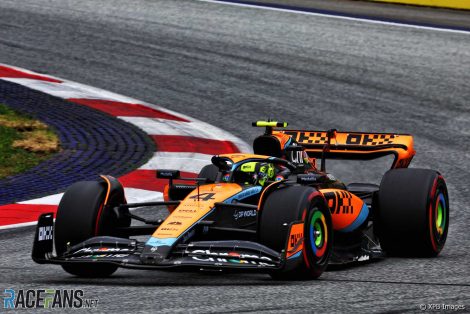 Lando Norris, McLaren, Red Bull Ring, 2023