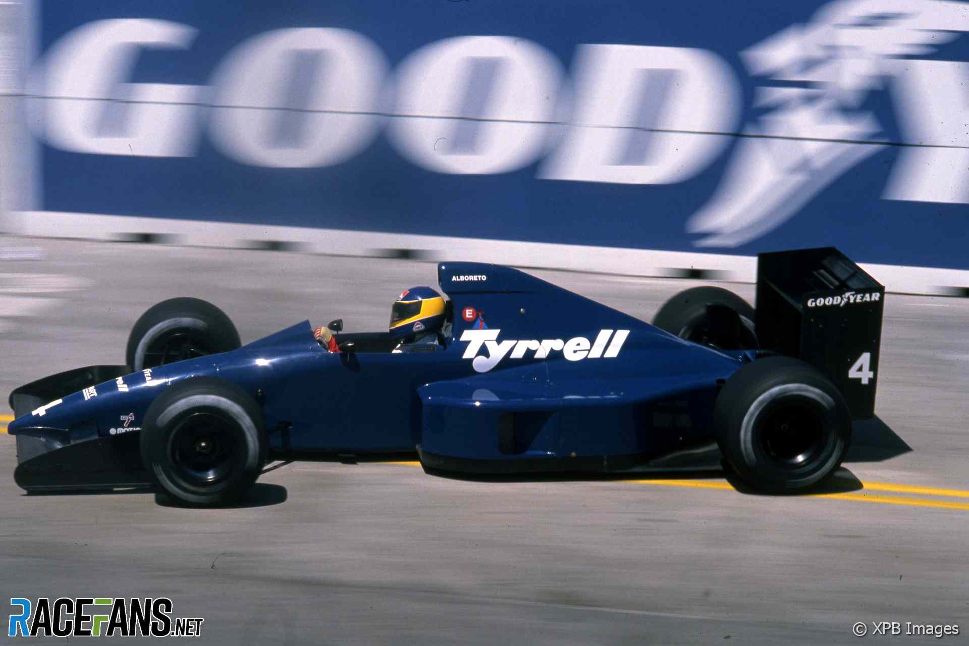 Michele Alboreto, Tyrrell, Phoenix, 1989