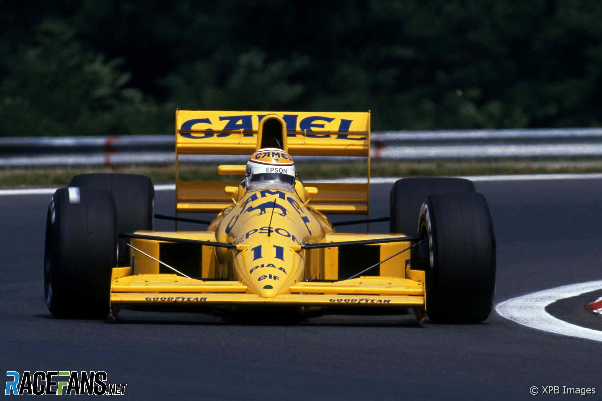 Nelson Piquet, Lotus, Hungaroring, 1989