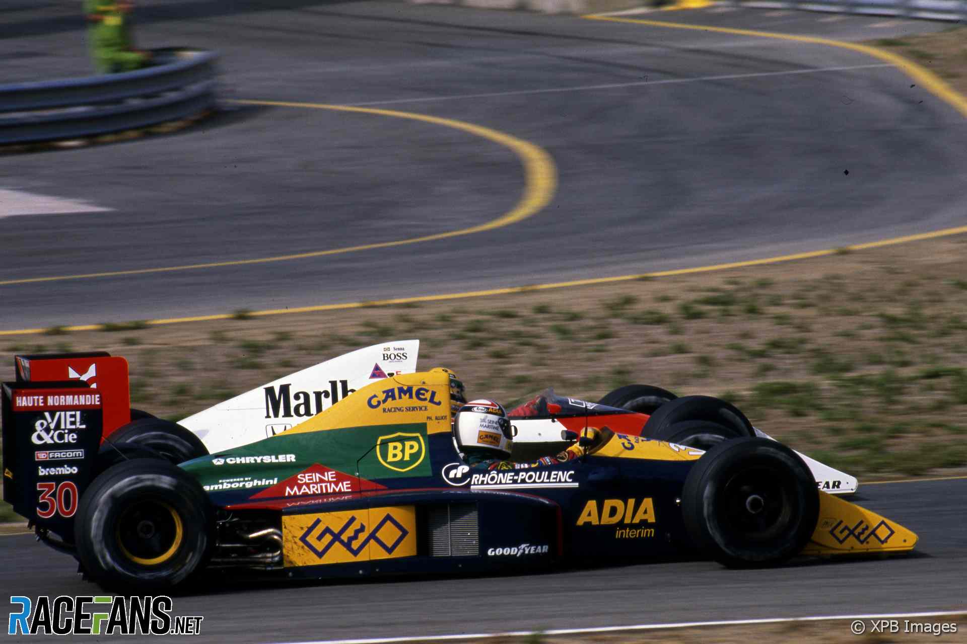 Philippe Alliot, Larrousse, Jerez, 1989