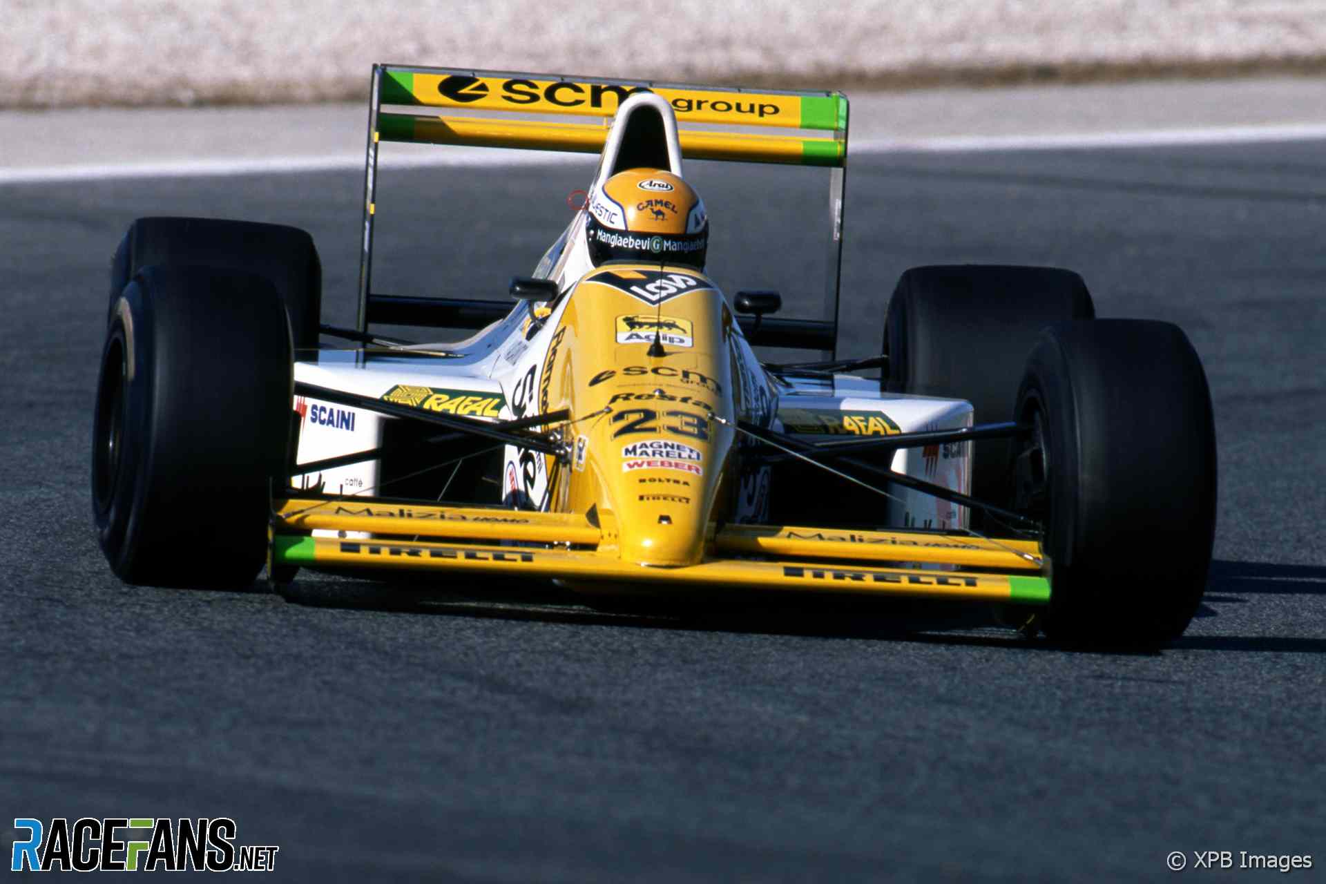 Pierluigi Martini, Minardi, Estoril, 1989