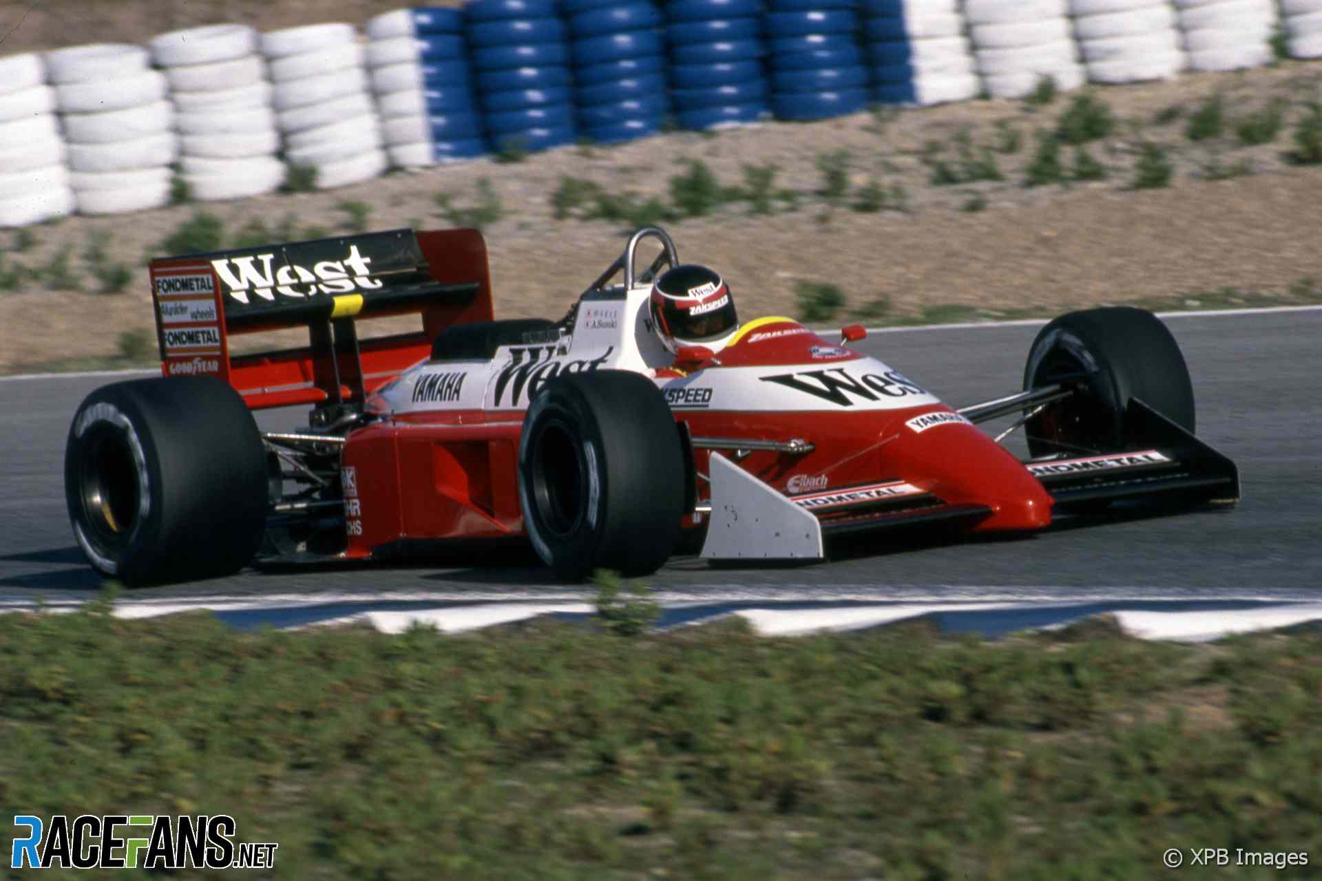 Aguri Suzuki, Zakspeed, Jerez, 1989